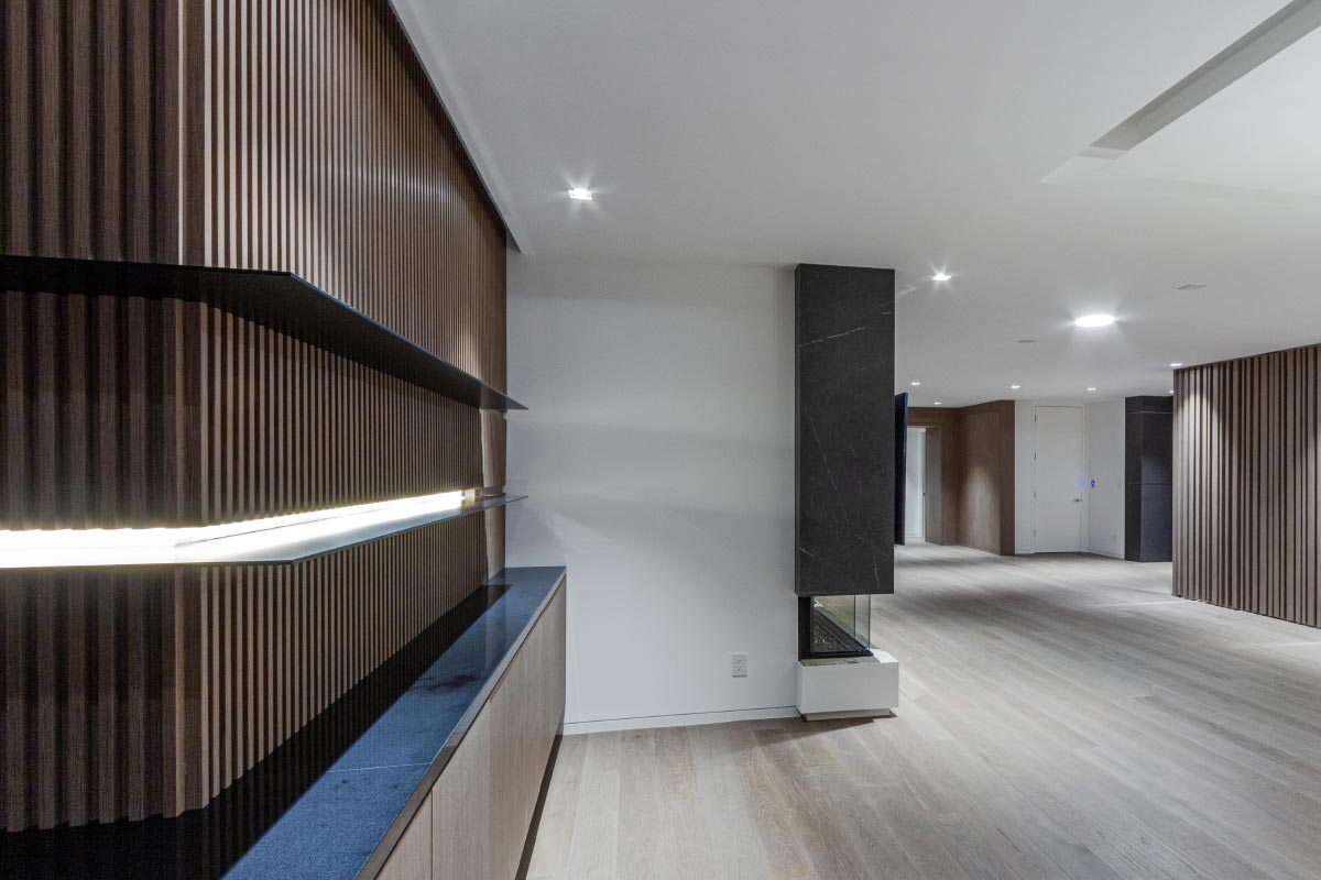 Mississauga modern residential interior